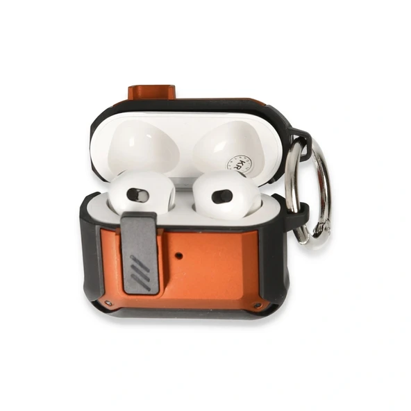 Airpods Pro 2 (2.nesil) Truva Kılıf - Turuncu ürün görseli 1