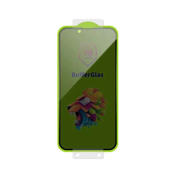 Joko İphone 15 Pro Max Buffer Hayalet Cam Ekran Koruyucu - Siyah - Resim 4