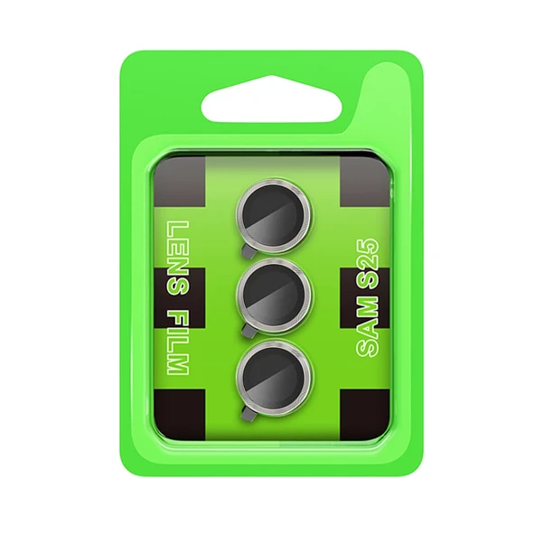 Samsung Galaxy S25 Raze Metal Kamera Lens - Natural Grey ürün görseli 1