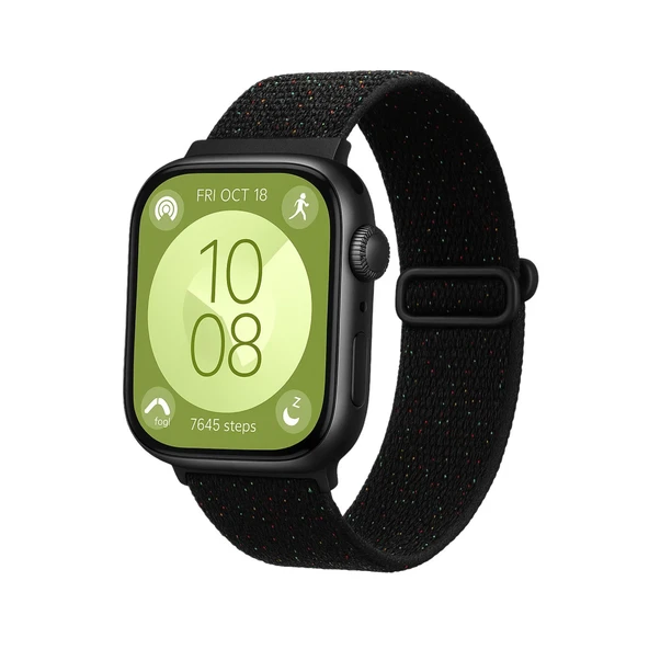 Huawei Fit 4  Kordon - Benekli Siyah ürün görseli 1