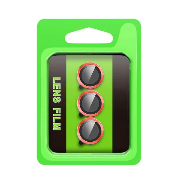 Samsung Galaxy S25 Fe Raze Metal Kamera Lens - Kırmızı ürün görseli 1