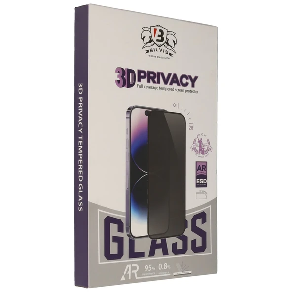 İphone 17 Bilvis 3d Hayalet Cam Ekran Koruyucu ürün görseli 1