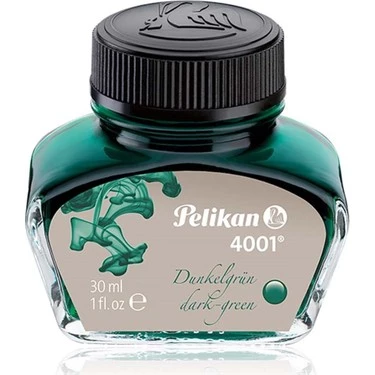 Pelikan 4001 Dolmakalem Mürekkebi Dark Green