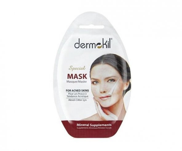 Dermokil Special Akneli Ciltler İçin Tek Kullanımlık Maske