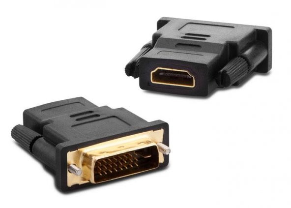 PrimeX PX-1815 (24+1)M DVI TO HDMI F Adaptör (DVI Erkek-HDMI Dişi)