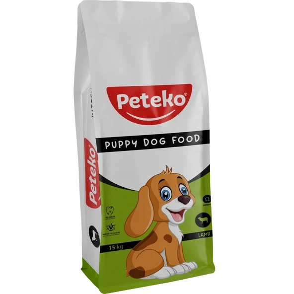 PetEko Yavru Kuzulu Köpek Maması 15 Kg ürün görseli 1