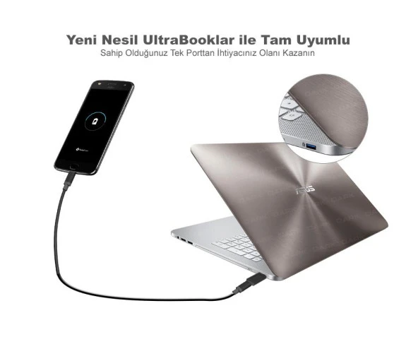 PrimeX PX-510 U30X31 USB 3.0 TypeC A Erkek USB 3.1 Type C Dişi Dönüştürücü - 6