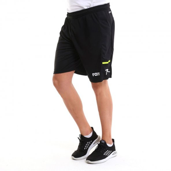 Raru AHORA - Erkek Siyah Likralı Şort - RASH101-005 - 2