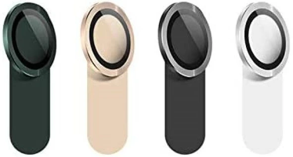 Logis Apple İphone 13 Pro Max Renkli Kamera Lens Koruma Camı 3lü - 4