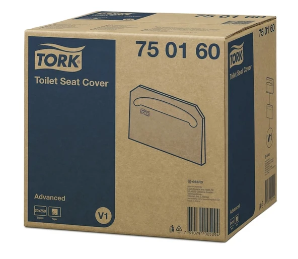 Tork 750160 Klozet Kapak Örtüsü 20 Paket 250 Yaprak - Resim 2