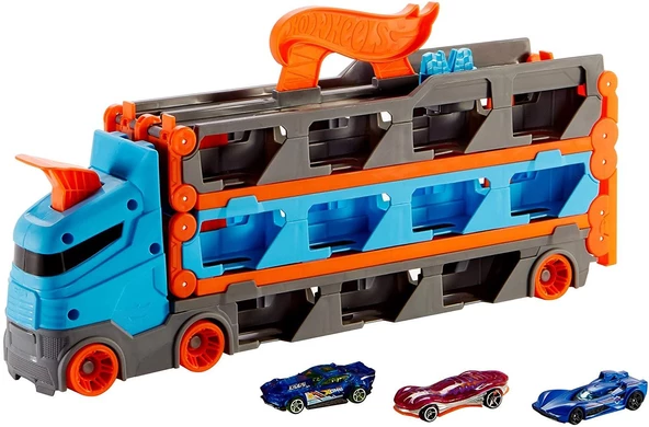 Orjinal Hot Wheels Sürat Pistli Tır Orjinal Hotwheels  Sürat Pisti Tır Oyun Seti GVG37 - 2