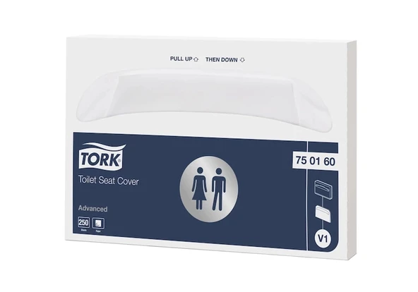 Tork 750160 Klozet Kapak Örtüsü 20 Paket 250 Yaprak - Resim 3