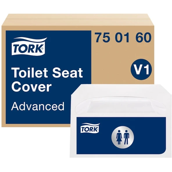 Tork 750160 Klozet Kapak Örtüsü 20 Paket 250 Yaprak ürün görseli 1