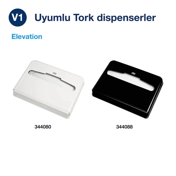 Tork 750160 Klozet Kapak Örtüsü 20 Paket 250 Yaprak - Resim 5