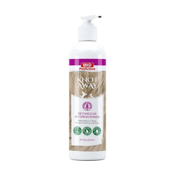 Bio Pet Active Knot Away Detangler & Conditioner Kıtık Açıcı Krem 250 Ml.