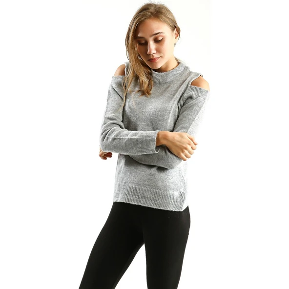 Collezione Kadın Triko Kazak 190928 - Resim 10