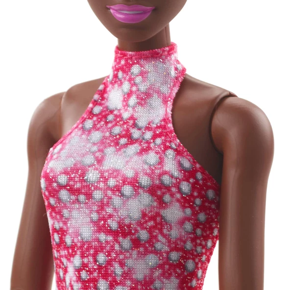 Orjinal Barbie Buz Pateni Sporcusu Siyahi Barbie Bebek Orjinal Barbie Sporcu Bebek - Resim 3