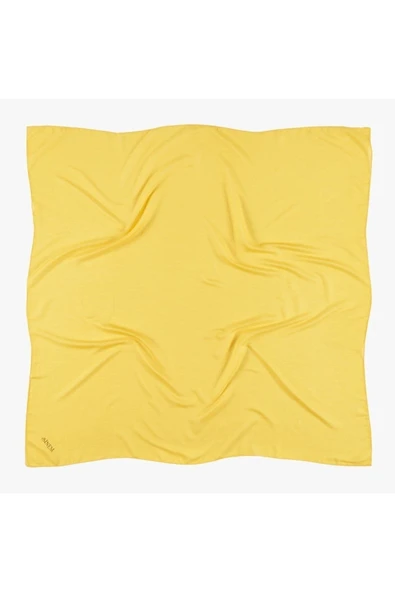 Sinem Tek Renk Kenarı Dikişli India Tülbent ürün görseli 1