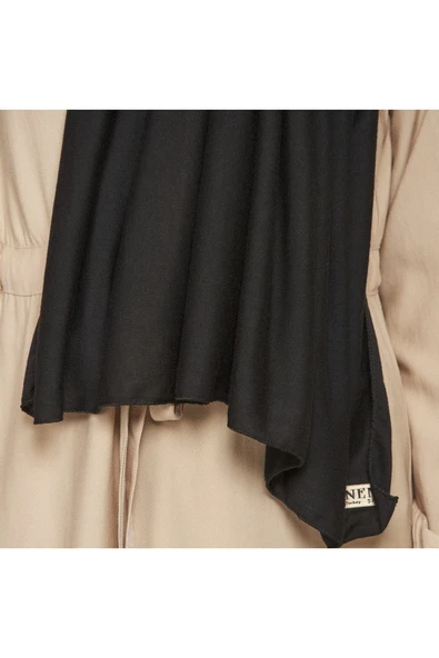 Sinem Penye Db-190 01 Siyah Şal - Resim 3