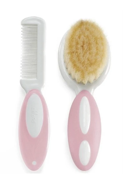 Chicco Pembe Tarak Fırça Seti 8058664011926 - Resim 2