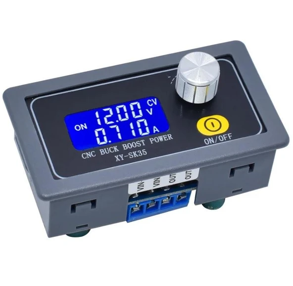Dc-Dc XY-SK35 Giriş:5-30V Çıkış:6-30V 4A Dijital Ayarlı Güç Kaynağı Modülü Boost ürün görseli 1