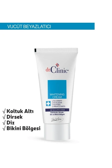 DR. CLİNİC VÜCUT BEYAZLATICI KREM 50 ML ürün görseli 1