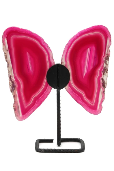 Akik Doğal Taş Standlı Kelebek Parça - 149 Gr. ürün görseli 1