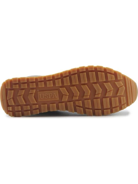 U.S.POLO ASSN TARLI 5FX HAKİ  HAKİKİ DERİ/MESH CAUAL SPOR AYAKKABISI - Resim 5