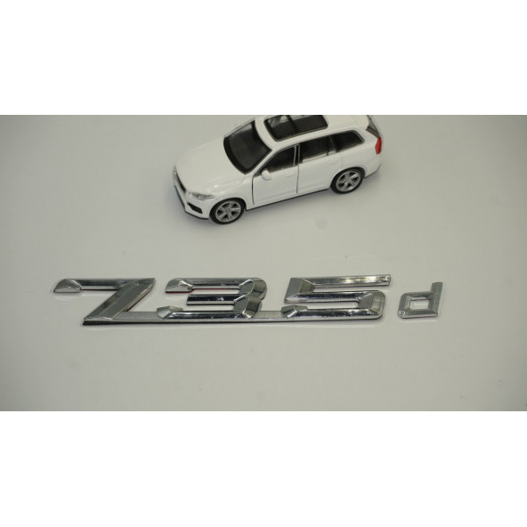 Bmw 735d Bagaj Krom ABS 3M 3D Yazı Logo Orjinal Ürün