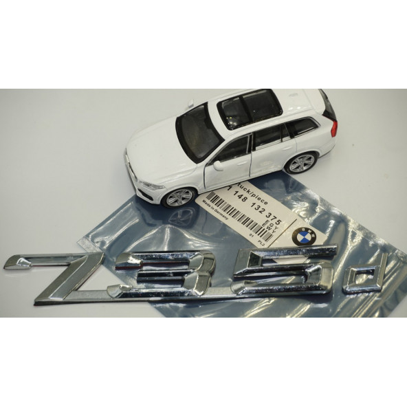 Bmw 735d Bagaj Krom ABS 3M 3D Yazı Logo Orjinal Ürün - 4