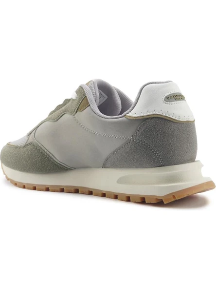 U.S.POLO ASSN TARLI 5FX HAKİ  HAKİKİ DERİ/MESH CAUAL SPOR AYAKKABISI - Resim 4