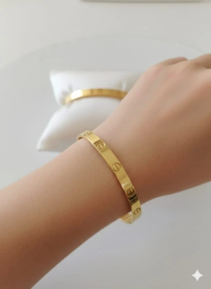 Akfecan Çelik Şanş Bileklik [kelepçe] ürün görseli 1