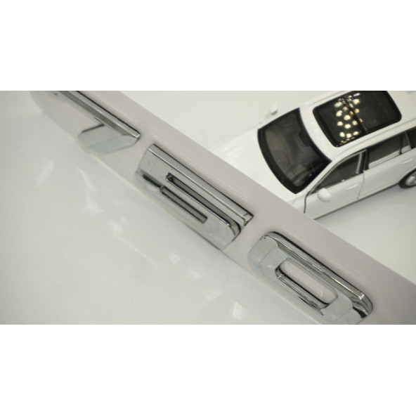 Bmw 750 Bagaj Krom ABS 3M 3D Yazı Logo Orjinal Ürün - 5