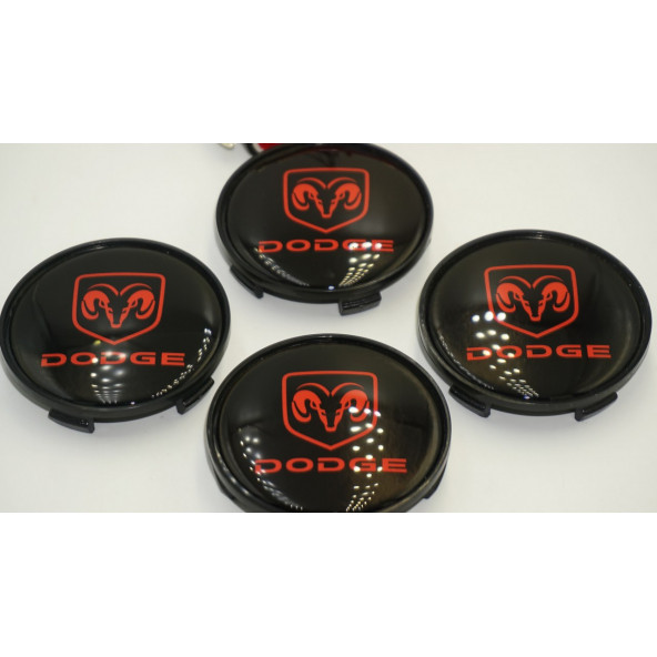 Dodge Jant Göbeği Kapak Seti 68mm - 3