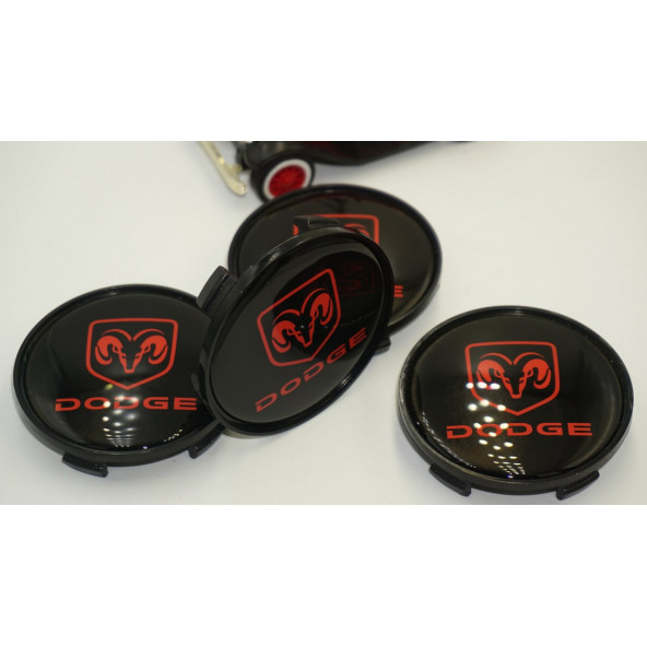 Dodge Jant Göbeği Kapak Seti 68mm - 5