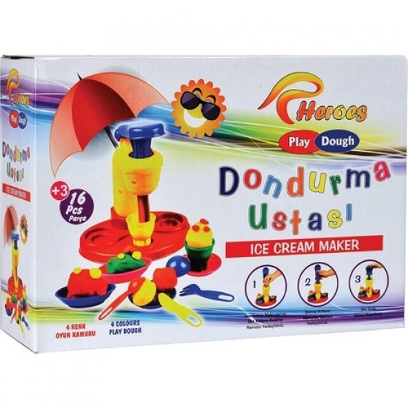 Play-Dough Dondurma Oyun Hamuru Seti 16 Parça