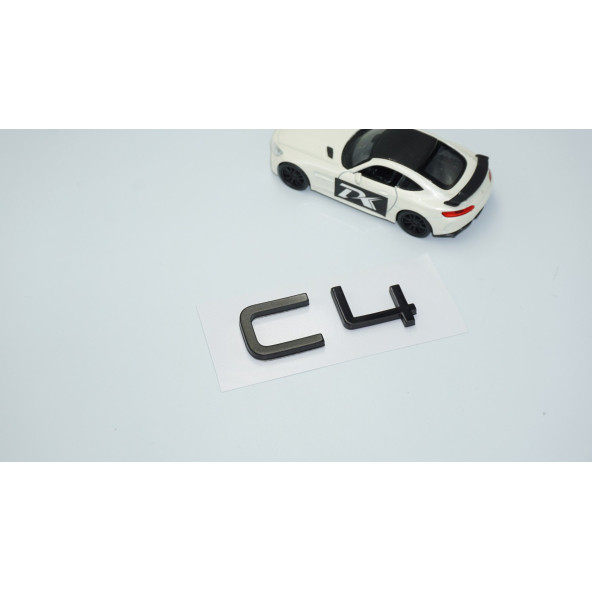 DK Tuning Citroen C4 MK3 2018+ Cactus Bagaj Siyah Yazı Logo Amblem - 2