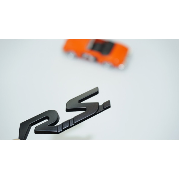 DK Tuning RS Bagaj 3M Siyah Metal Logo Arma Dacia İle Uyumlu