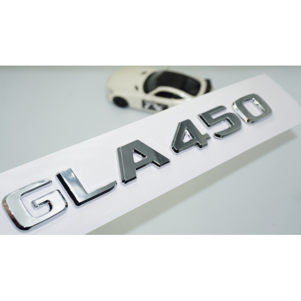 DK Tuning GLA450 Bagaj Krom ABS 3M 3D Yazı Logo Benz İle Uyumlu