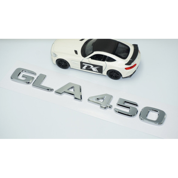 DK Tuning GLA450 Bagaj Krom ABS 3M 3D Yazı Logo Benz İle Uyumlu - Resim 3