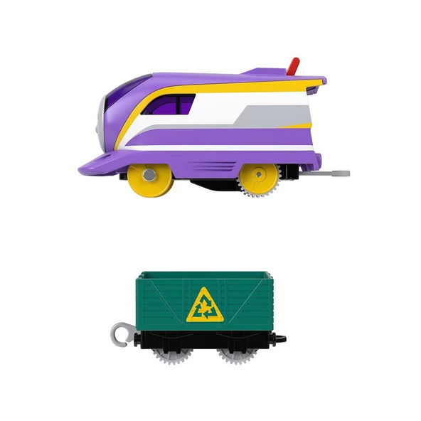 Orjinal Fisher Price Thomas ve Arkadaşları Motorlu Büyük Trenler KANA Thomas Pilli Motorlu Tren - Resim 6