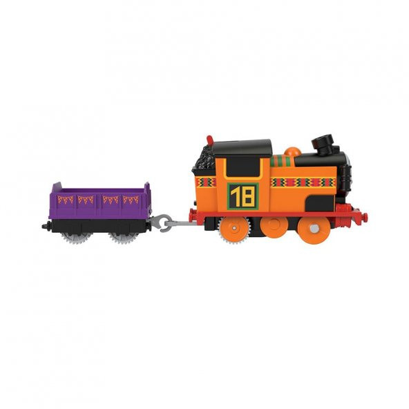 Orjinal Fisher Price Thomas ve Arkadaşları Motorlu Büyük Trenler NIA Thomas Pilli Motorlu Tren - Resim 2