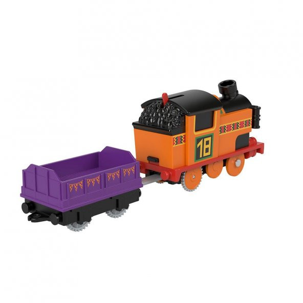 Orjinal Fisher Price Thomas ve Arkadaşları Motorlu Büyük Trenler NIA Thomas Pilli Motorlu Tren - Resim 4