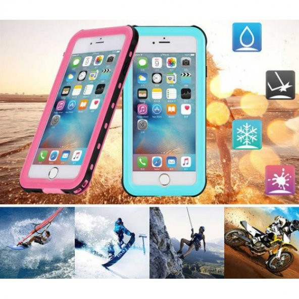 Apple iPhone 8 Su Geçirmez Koruma Kılıfı 1-1 - 9