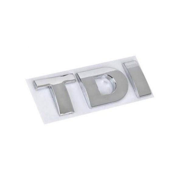 VW TDI 2007-2011 DÜZ BAGAJ YAZISI LOGO ŞİLT 5K0853675P ürün görseli