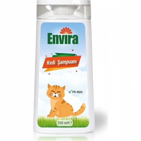 Envira Kedi Şampuanı Bakım Ürünü Özel 250 ml