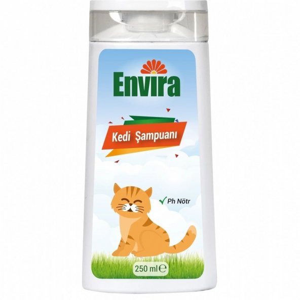 Envira Kedi Şampuanı Bakım Ürünü Özel 250 ml - 4