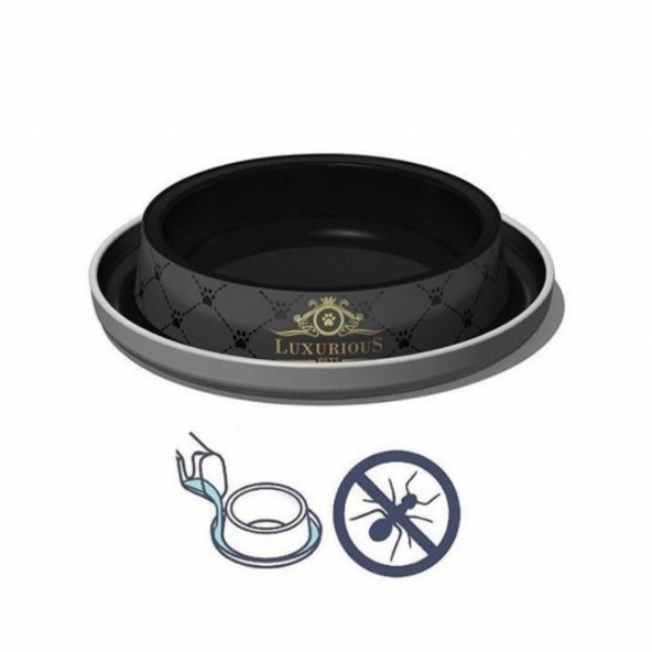 Moderna Trendy Luxurious Plastik Kedi Mama Kabı
