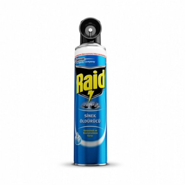 Raid Sinek Öldürücü Sprey, 300ml (SİVRİSİNEK VE KARASİNEKLERE KARŞI)