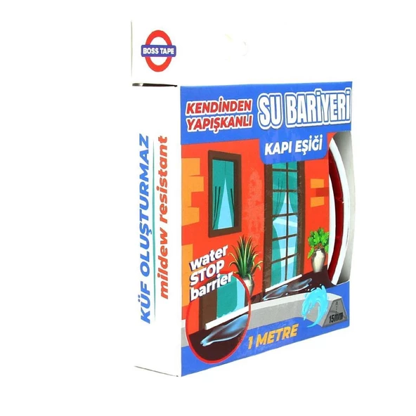Kendinden Yapışkanlı Su Kesici Bariyer Duş, Kapı Eşiği, Mutfak Tezgahı 1Mt - 4